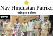 सजेती पुलिस ने तीन चोरों सहित चोरी का बरामद कर चोरों को भेजा जेल