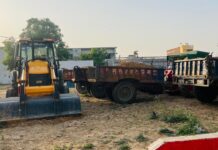 प्रशासन की कार्यवाही से खनन माफियाओं में हड़कंप