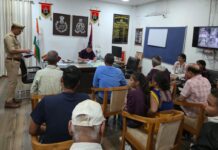 पुलिस उपायुक्त दक्षिण दीपेन्द्र नाथ चौधरी ने की जन सुनवाई