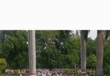 टीईटी की अनिवार्यता के विरोध में पूर्व नियुक्त शिक्षकों की सेवा-सुरक्षा एवं विधिक संरक्षण हेतु राष्ट्रीय शैक्षिक महासंघ ने किया धरना प्रदर्शन