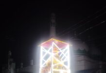 मोहर्रम की 11वीं तारीख को गमगीन माहौल में कल्याणी नदी तट पर स्थिति कर्बला में सुपुर्द-ए-खाक हुए ताजिया
