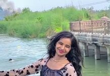 पुलिस की चेतावनी भी बेअसर,पहले हाईवे पर डांस, अब उफनती नहर की रेलिंग से लटककर स्टंट,आखिर कब रुकेगा वायरल’ का जुनून