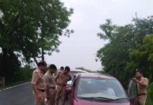 बेहटा मुजावर पुलिस ने चलाया सघन वाहन चेकिंग अभियान, यातायात नियमों का पालन करने की दी हिदायत
